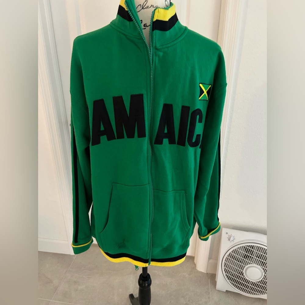 Jamaica Jaxx Green Bomber Jacket